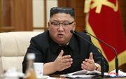 De Noord-Koreaanse leider Kim Jong-un. beeld AFP