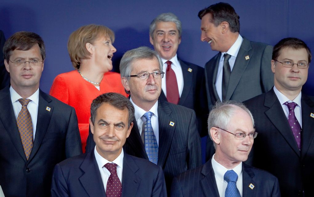 Europese leiders in Brussel bijeen voor EU-top. Foto EPA