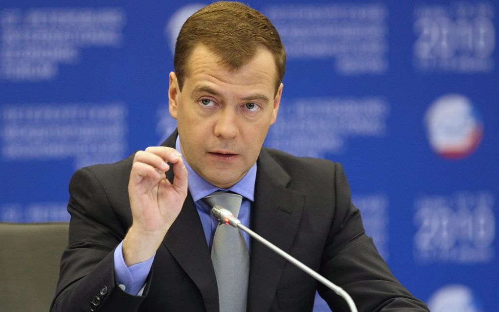 Russisch president Medvedev gaat naar de VS voor economisch overleg. Foto EPA