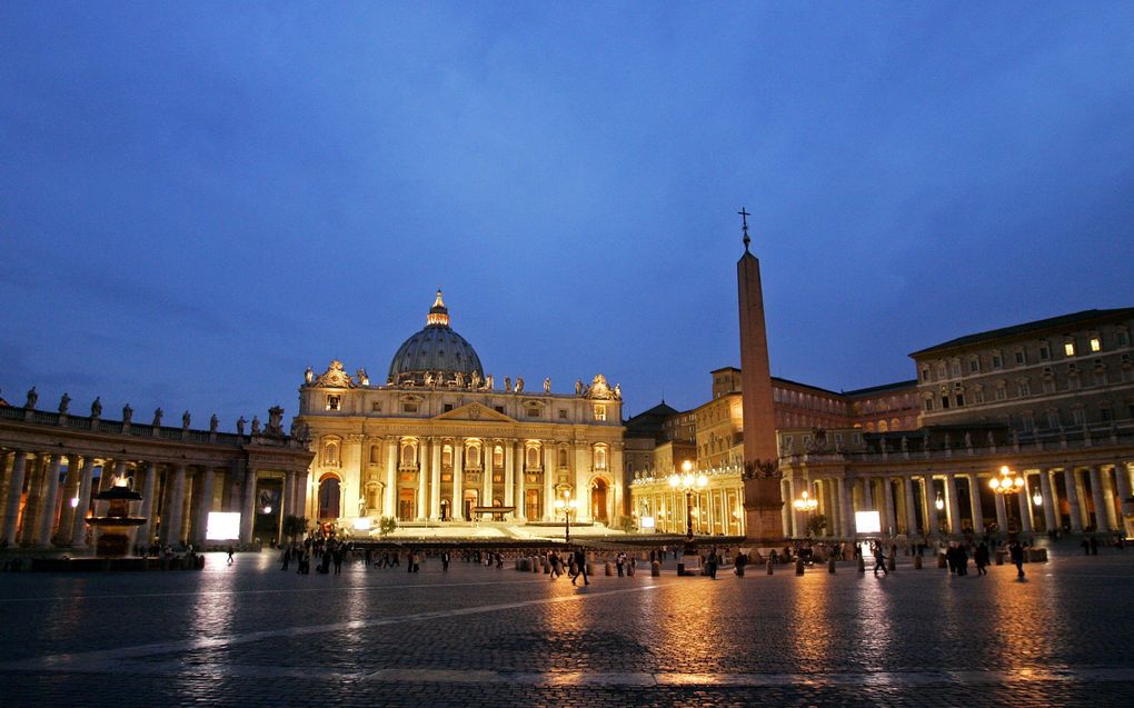 Sint-Pietersplein, Vaticaanstad Foto EPA