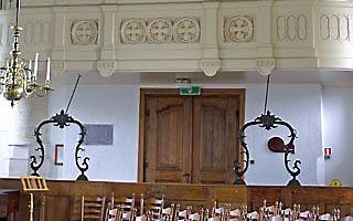 Het Bätz/Witteorgel in de hervormde kerk van Geervliet. Foto Prosper Sevestre