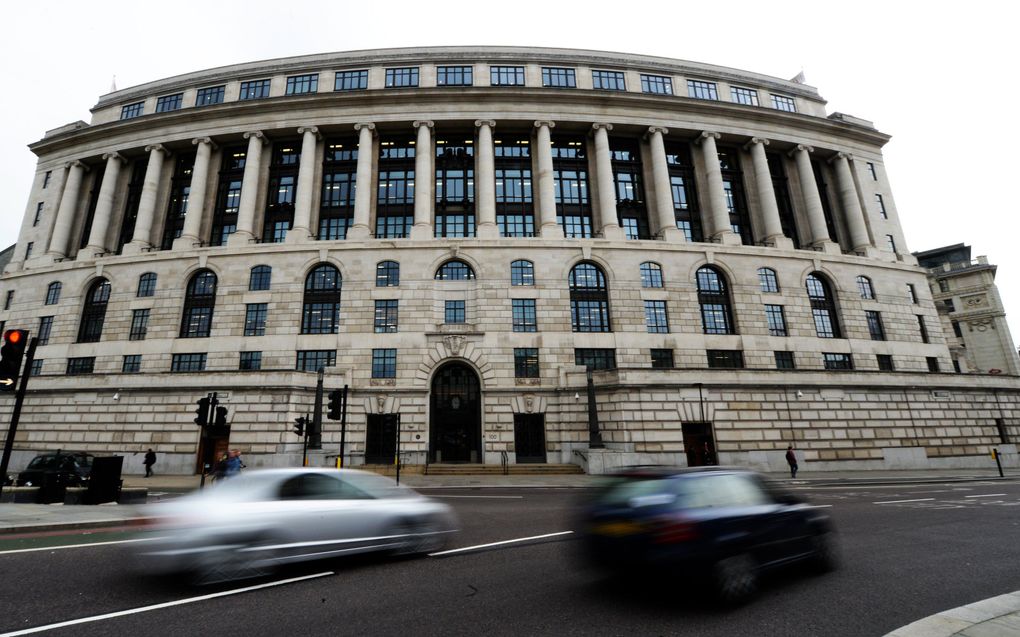 Het hoofdkantoor van Unilever in Londen. beeld AFP