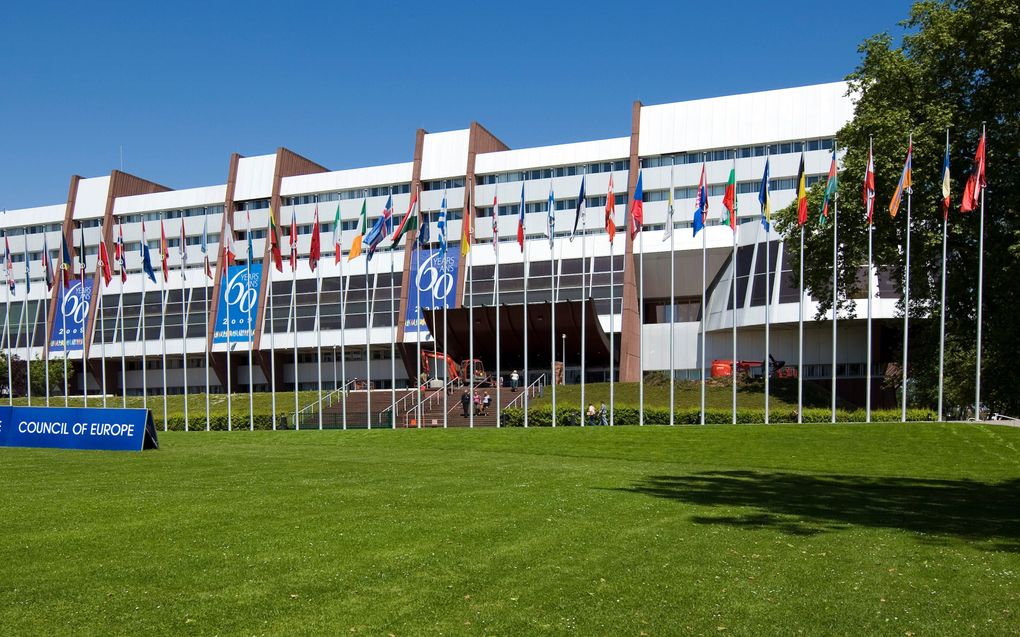 Het Europees Hof voor de Rechten van de Mens in Straatsburg. Foto ANP