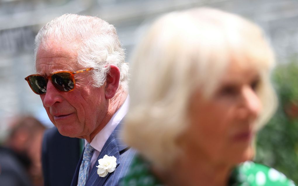 De Britse prins Charles en zijn vrouw Camilla. beeld AFP, Tom Nicholson