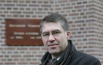 Ds. A. Baas, predikant van de hervormde gemeente in Alblasserdam.