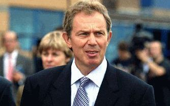 Britse premier Blair.