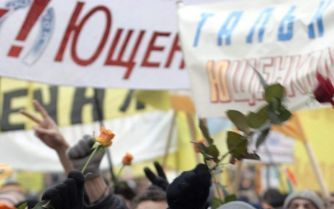 Protest in Kiev