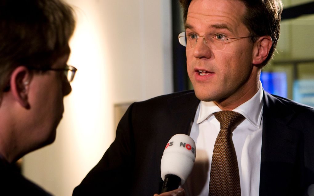 VVD-leider Rutte. Foto ANP