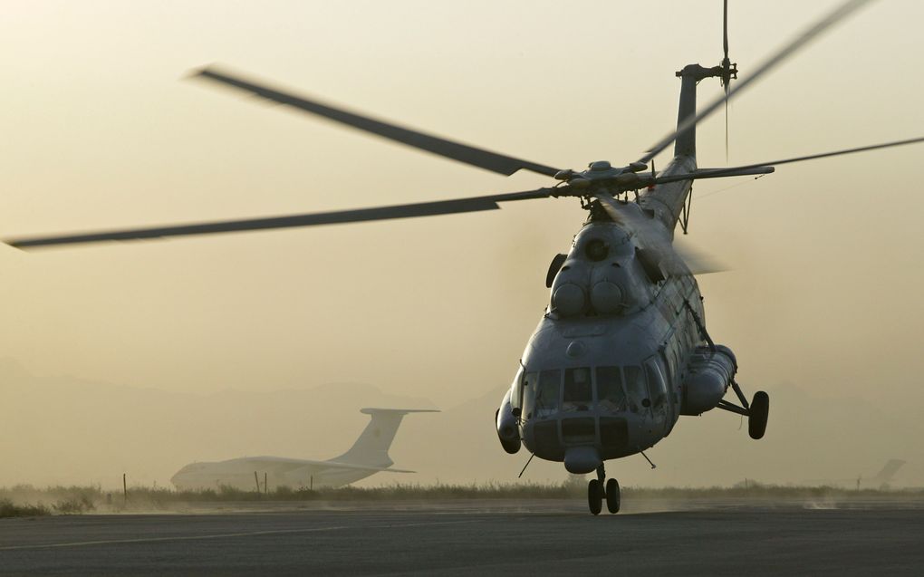 Doden door helicoptercrash in Afghanistan. Foto ANP