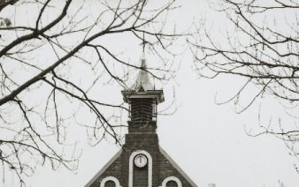 MOOKHOEK â€“ De honderd jaar oude kerk in Mookhoek. Foto RD