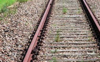 ROERMOND - Beeld van de IJzeren Rijn. Nederland moet meebetalen aan heropening van de IJzeren Rijn, de goederenspoorlijn die Antwerpen via Noord-Limburg verbindt met het Duitse Ruhr-industriegebied. Archieffoto ANP