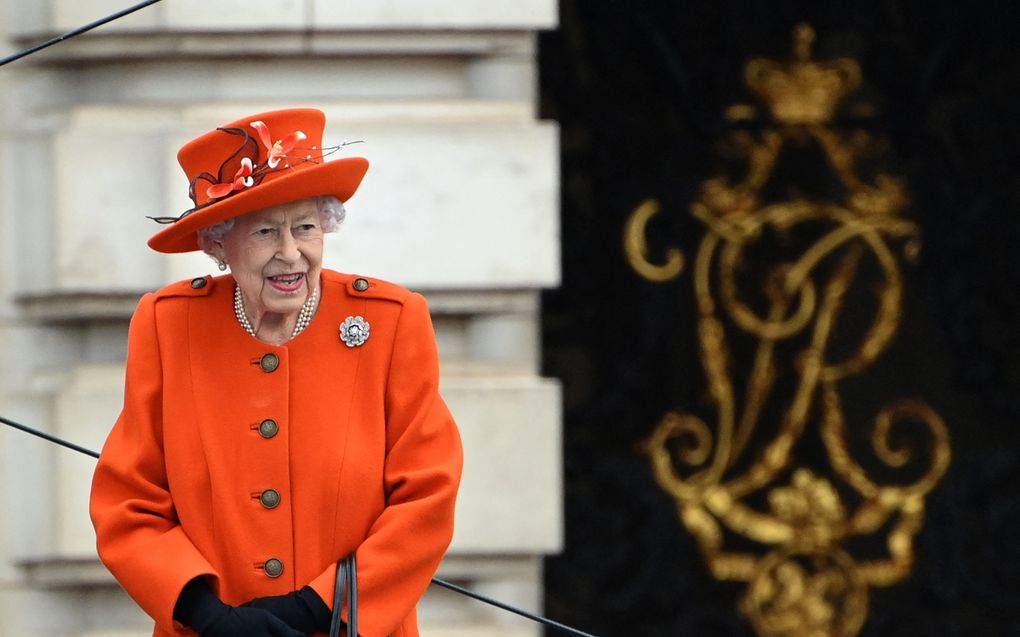 Koningin Elizabeth. beeld AFP, JUSTIN TALLIS