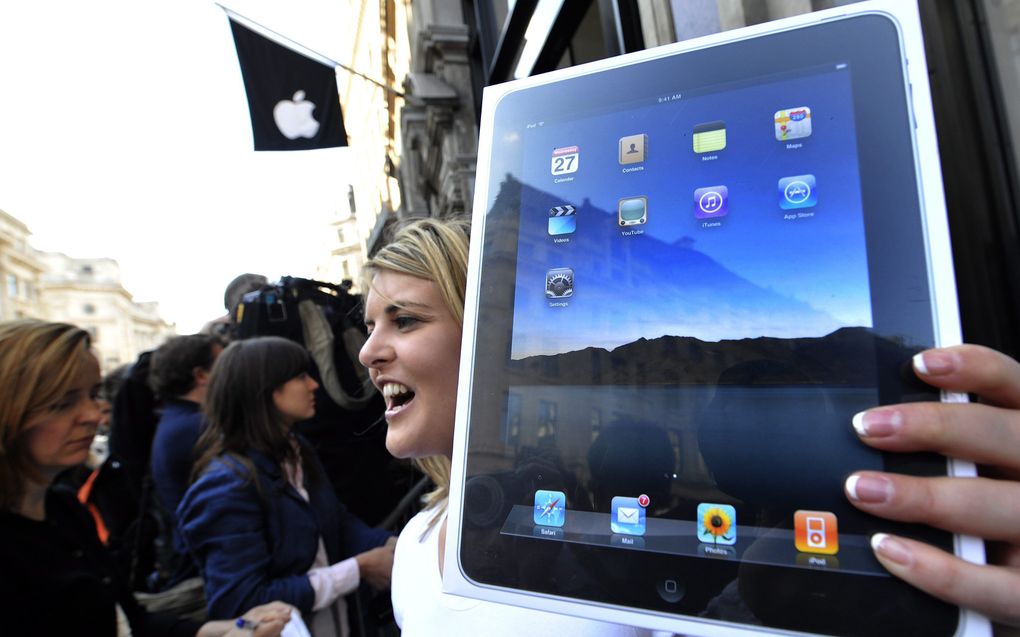 Apple verkoopt meer dan 2 miljoen iPads. Foto EPA