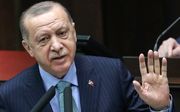 De Turkse president Recep Tayyip Erdogan. beeld AFP, Adem ALTAN