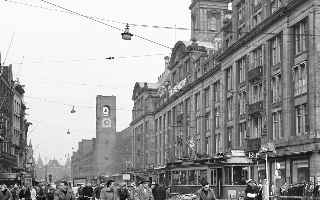 Amsterdam, 1956. beeld ANP