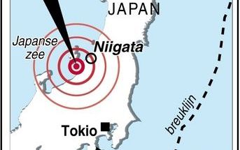 Dodental Aardbeving Japan Loopt Op