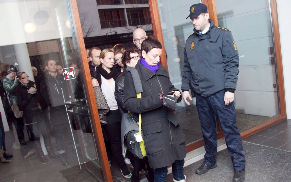 De rechtszaak tegen Geele zal naar verwachting negen zittingsdagen in beslag nemen. Donderdag moet Westergaard getuigen. De uitspraak volgt begin februari. Foto EPA