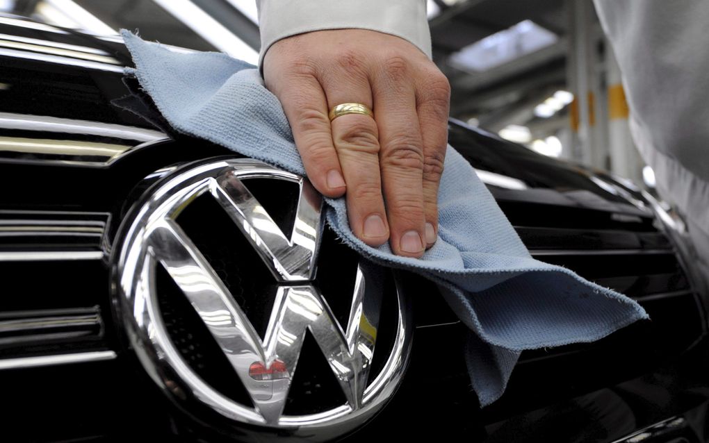 Volkswagen is optimistisch gestemd over dit jaar. Foto EPA