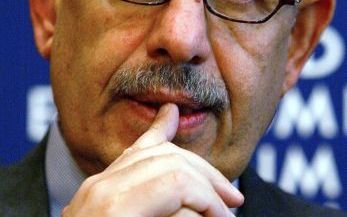 <center> AL BARADEI <br> â€¦zeer verheugdâ€¦</center>