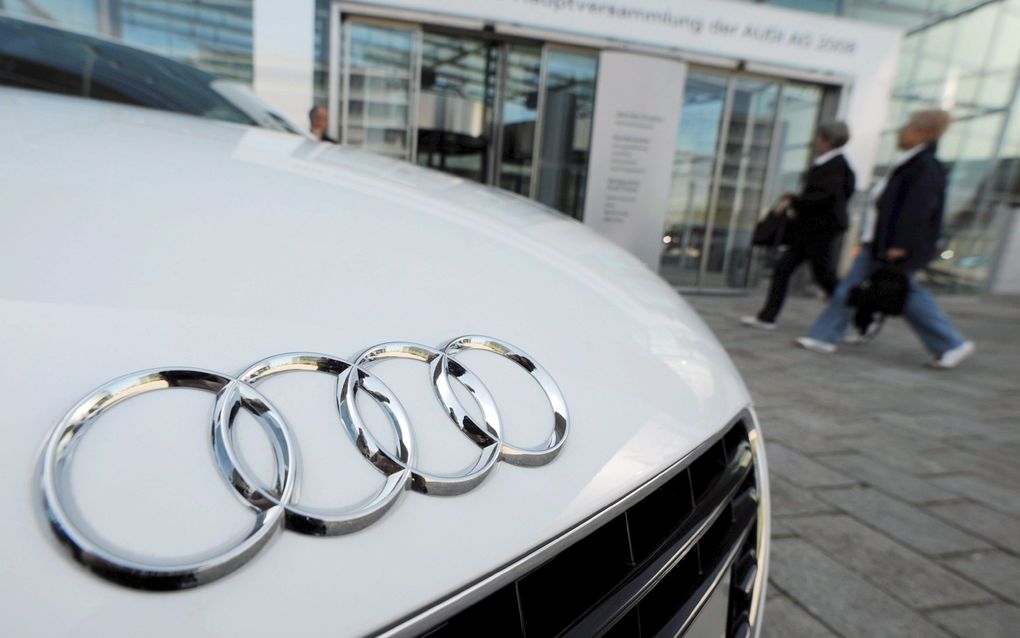 Een Audi in Ingolstadt. Foto EPA