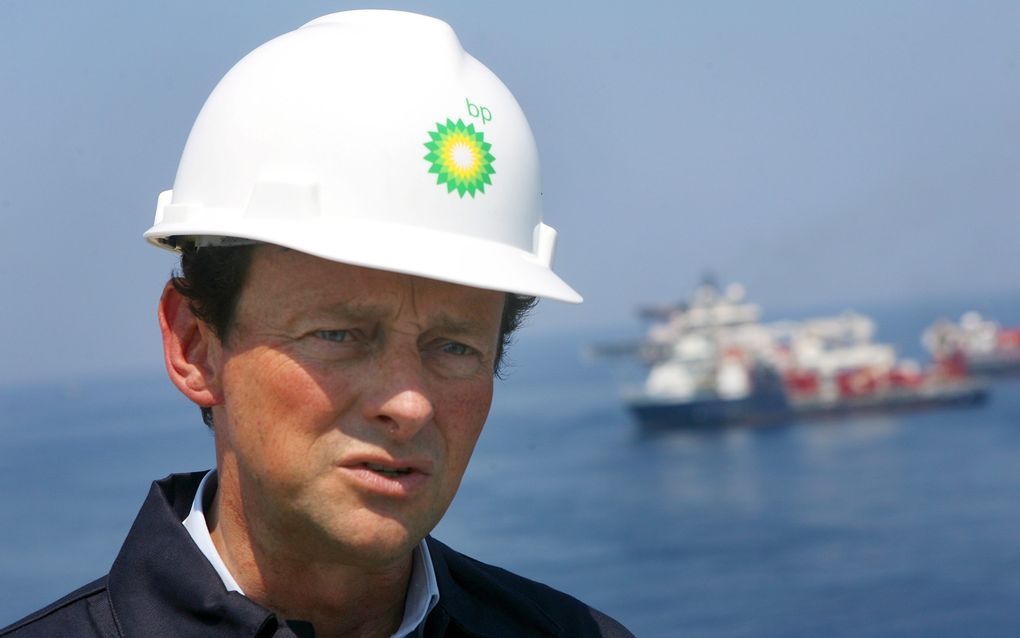 De beveiliging van BP-topman Tony Hayward is verhoogd, nadat hij een meerdere keren werd bedreigd. Foto EPA