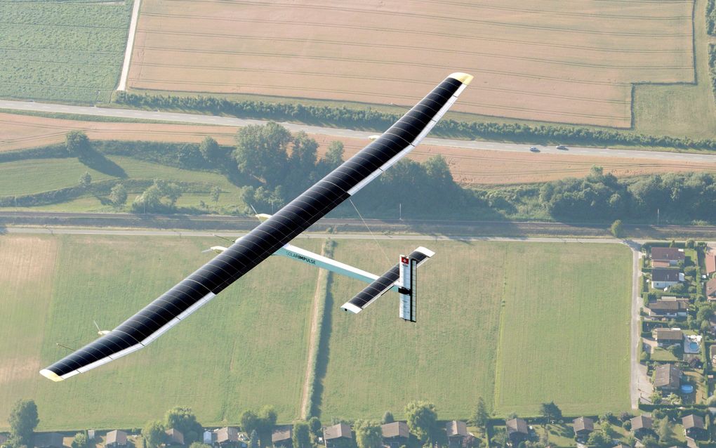 De Solar Impulse HB-SIA. Foto EPA