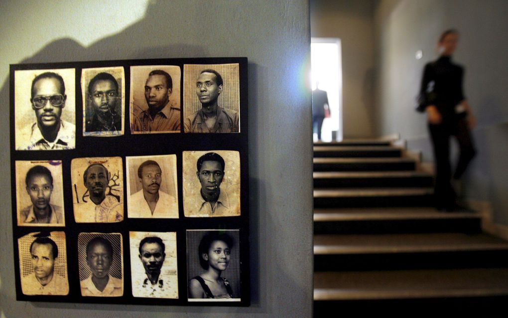 Genocide Memorial Gisozi nabij Kigali, Rwanda. Foto EPA