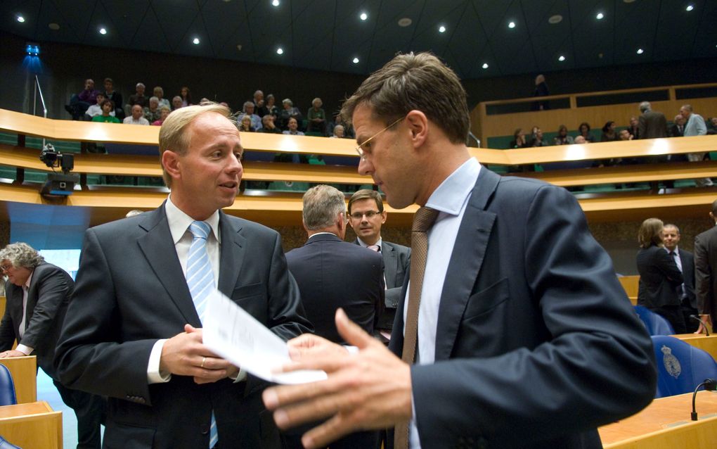 „De SGP heeft nooit zomaar gedoogsteun aan een centrumrechts kabinet aangeboden. Hier luistert het nauw. Het is door ons desgevraagd als een bespreekbare optie genoemd.” Foto Frank van Rossum