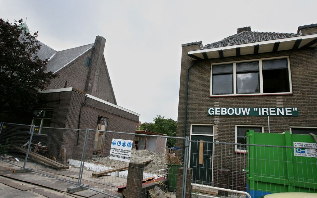 Verbouwing van de Dorpskerk. Foto RD, Anton Dommerholt