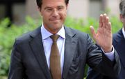 Minister president Mark Rutte zo'n tien jaar geleden. beeld AFP, ERIC FEFERBERG