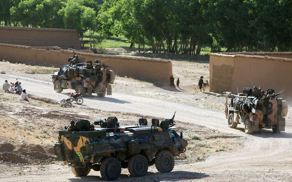 Militairen in Uruzgan. Foto ANP