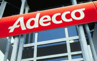 ZURICH â€“ De aandelenkoersen van het Frans Zwitserse uitzendconcern Adecco, met het hoofdkantoor in ZÃ¼rich, kelderden maandag na bekendmaking van onjuistheden in de boekhouding. Foto EPA