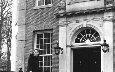 Prinses Beatrix nam in 1963 haar intrek in het Utrechtse Kasteel Drakensteyn. Foto ANP