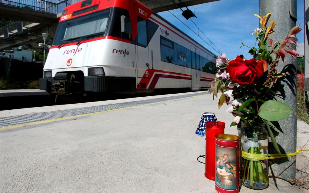 Station Castelldefels. Foto EPA