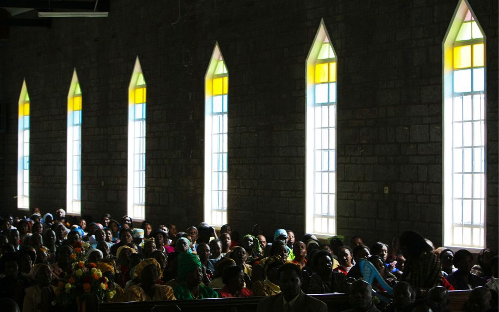 Kerk in Nairobi. Foto EPA