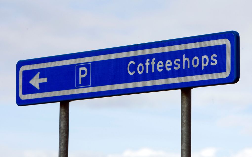 Coffeeshop dicht op verkiezingsdag. Foto ANP