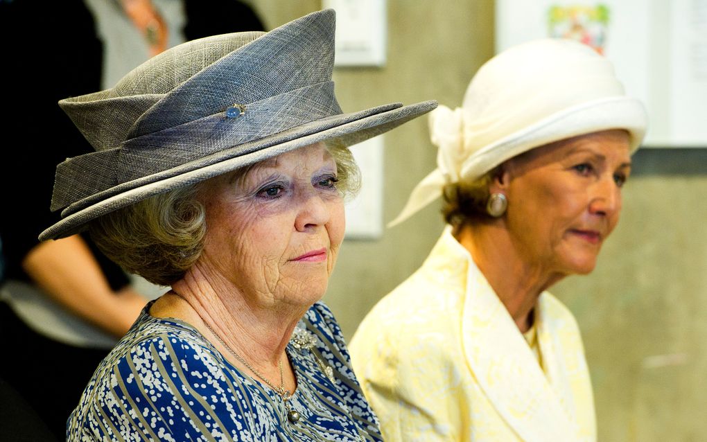 Koningin Beatrix ontvangt donderdagavond op paleis Noordeinde haar vaste adviseurs om te overleggen over de uitslag van de verkiezingen en de eerste stappen voor de vorming van een nieuw kabinet. Foto ANP