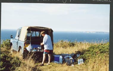 Een kampeervakantie met onze Land Rover. - Foto Jonneke Oskam