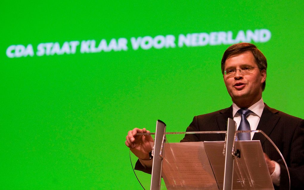 De top van de Christen Unie is kritisch over premier Balkenende. Foto ANP