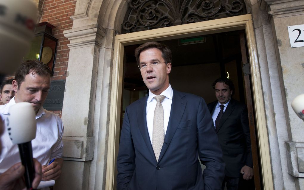 Rutte. Foto ANP