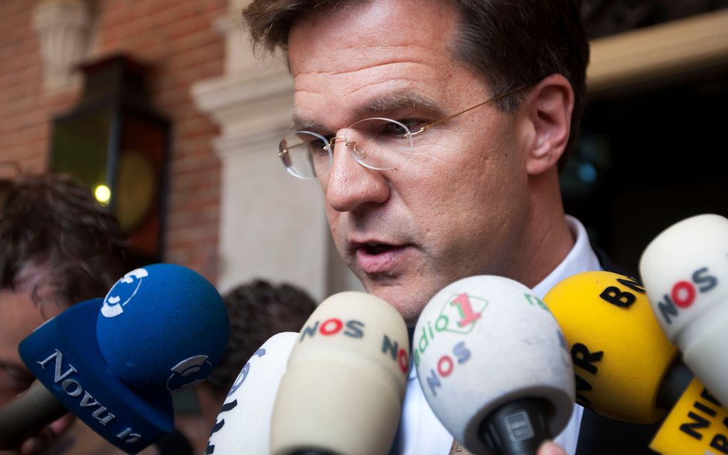 Rutte. Foto ANP