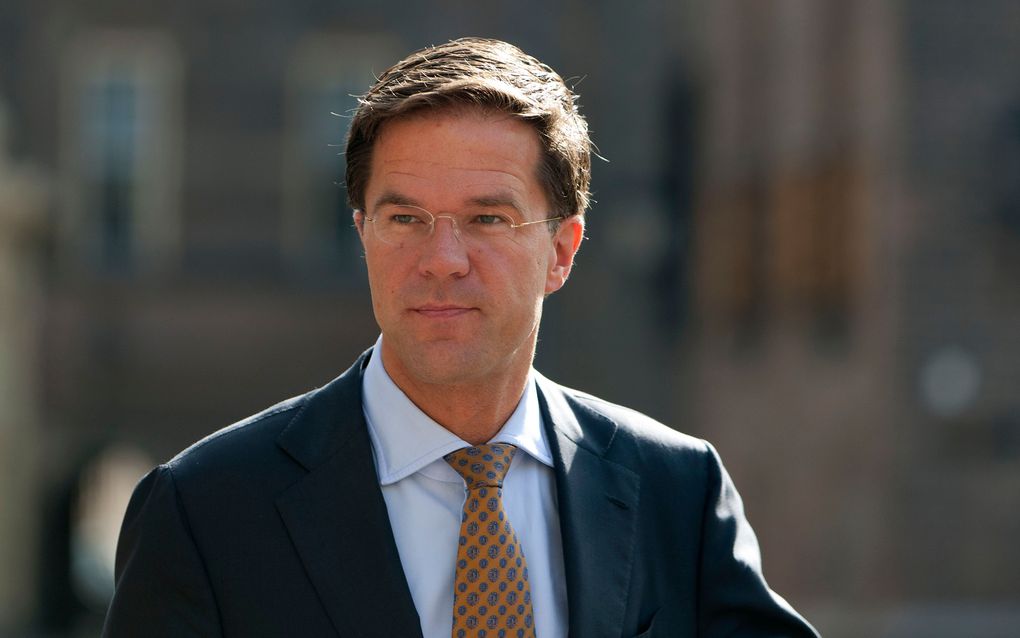 VVD-leider Rutte. Foto ANP