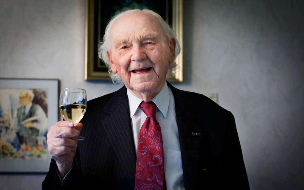 Jos Wijnant werd 108 jaar oud. Foto ANP