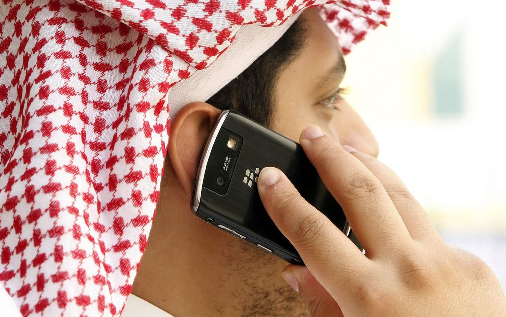 Een aangekondigd verbod van de Blackberry in Saudi-Arabië is op het laatste moment afgewend. Foto EPA