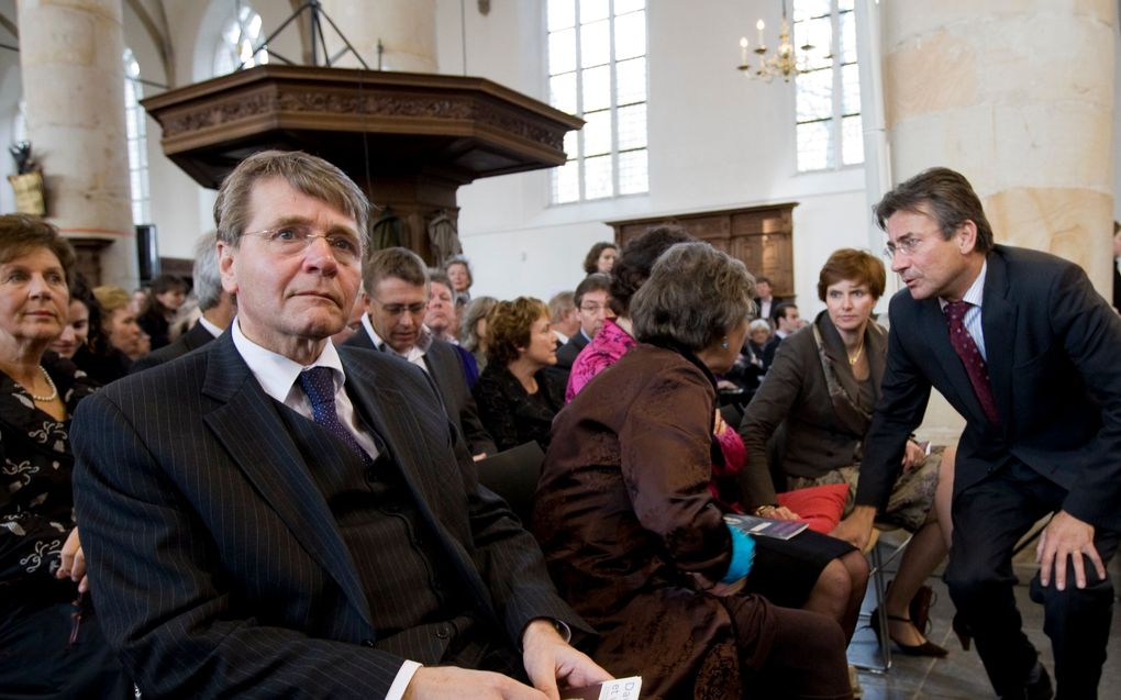 Donner in de Grote Kerk in Naarden. Foto ANP