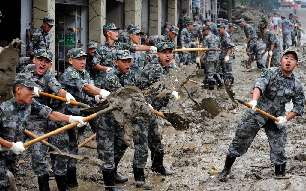 De Communistische Partij van China heeft de Chinese vicepresident Xi Jinping een topfunctie gegegeven in een orgaan dat toezichthoudt op het militaire apparaat in het land.  Foto EPA