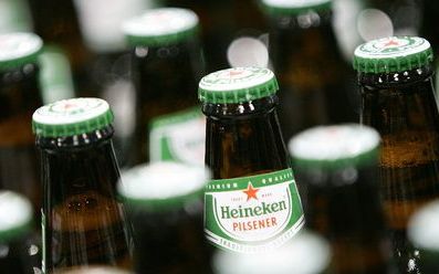 PRAAG - ”Heineken doet weer overname in Tsjechië." Foto ANP