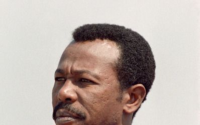 De Ethiopische oud-dictator Mengistu is deze week, na een proces van twaalf jaar, schuldig bevonden aan genocide. Foto EPA