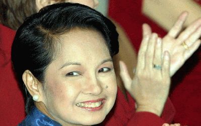 MANILLA - De zittende president Gloria Macapagal Arroyo die de presidentsverkiezingen heeft gewonnen. Foto EPA