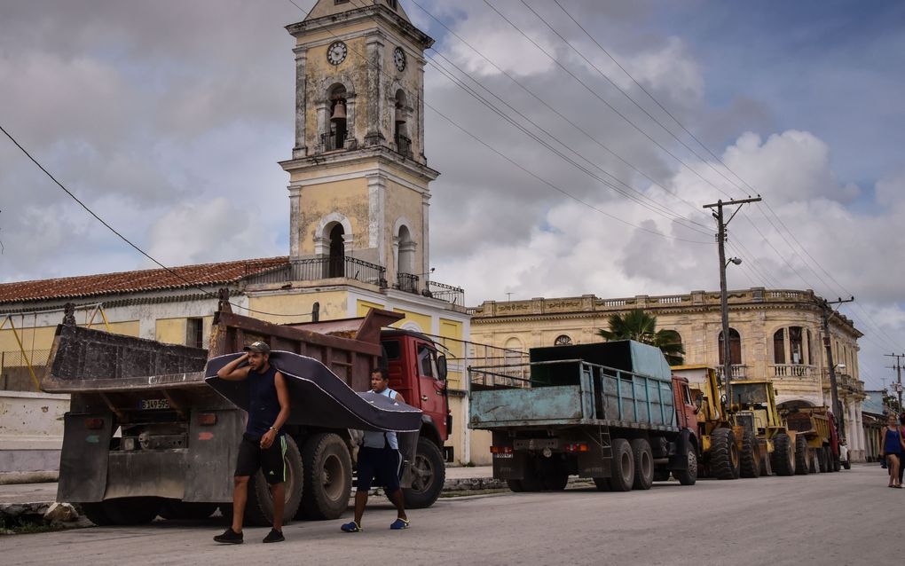 Kerk op Cuba. beeld AFP